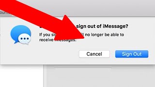 How to Sign Out of iMessage on Mac (How to Logout of Messages on Mac)