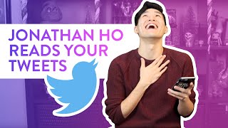 Jonathan Ho reads your tweets video