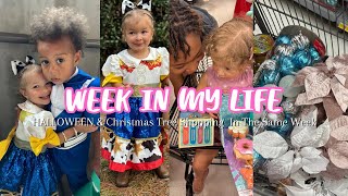 WEEK IN MY LIFE : (Halloween Fun🎃 , Shopping For Our Christmas Tree🎄, Running Errands & More )