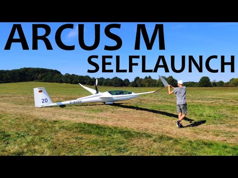 Arcus M Selflaunch Take-Off - D-KHSH