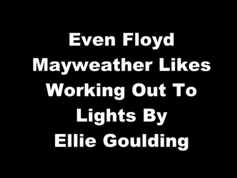 Even Floyd Mayweather Likes Working Out To Lights