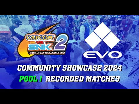 Capcom vs. SNK 2 Evo 2024 Tournament - Pool 1 Matches (Timestamps in Description)