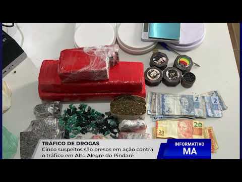 OPERAÇÃO EM ALTO ALEGRE DO PINDARÉ PRENDE SUSPEITOS DE TRÁFICO E RECEPTAÇÃO