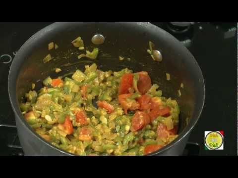 Ridge Gourd Tomato and Urad dal -- By Vahchef @ Vahrehvah.com