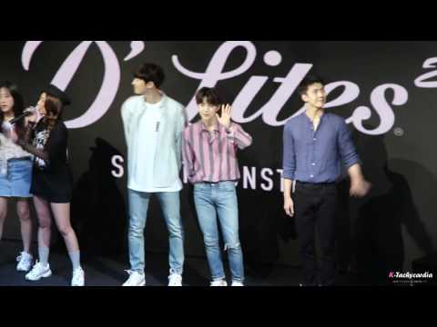 170610 EXO's Chanyeol, Suho & Sehun @ SKECHERS Sweet Monster K-Pop Dance Competition 2017