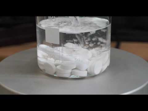 Extracting paracetamol/acetaminophen from tablets