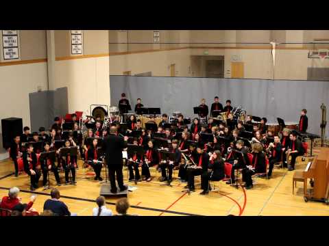 RJH Symphonic Band 2011/2012 - March of the Belgian Paratroopers