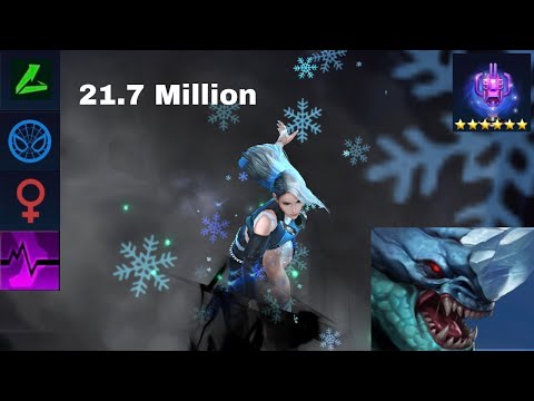 Luna LSS1 21.7 Million (Brilliant Rage) | Speed Hero Female ABX Paralysis - Marvel Future Fight