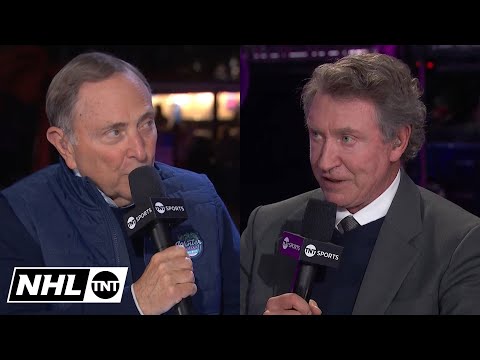 Gary Bettman Joins the NHL on TNT Panel at the Winter Classic