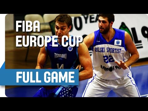 Rilski Sportist (BUL) v Tsmoki-Minsk (BLR) - Full Game - Group N - FIBA Europe Cup