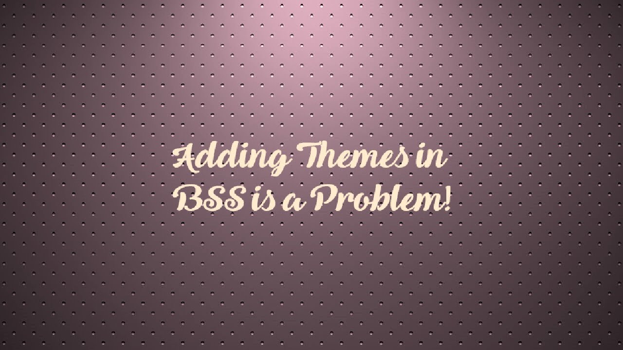 Adding Themes in Bootstrap Studio - Problem!