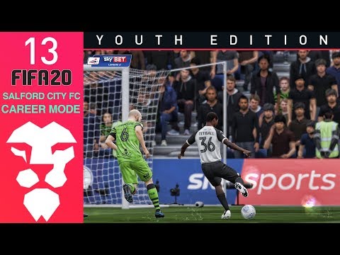 Fifa 20 Youth Academy Career Mode Ep 13 - USA UNLEASHED !!! - Salford City - Youth Edition