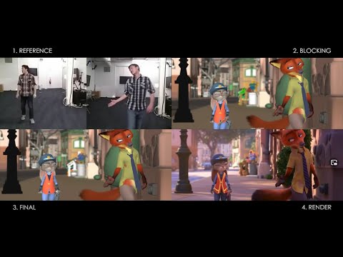 Zootopia | Shot Progression Reel | Shaofu Zhang |@3DAnimationInternships