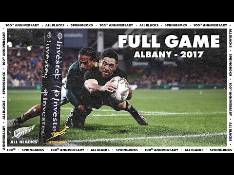 FULL GAME: All Blacks v South Africa (2017 - Albany)