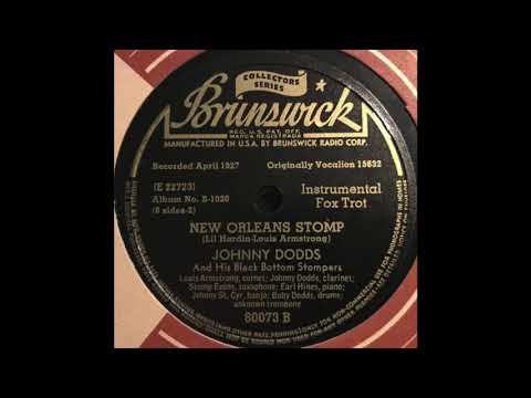 New Orleans Stomp - Johnny Dodds' Black Bottom Stompers - 1927 - HQ Sound