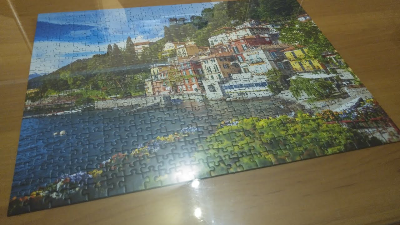 Ravensburger 500 piece jigsaw puzzle time lapse