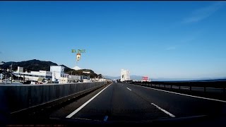 preview picture of video '【車載動画】富士山の見える 国道1号線上り静岡市清水区「横砂～蒲原」約12km'