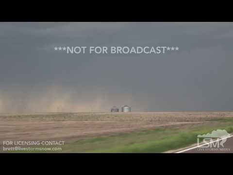 05/15/2017 - Oakly, KS - Awesome structure on severe supercell thunderstorm