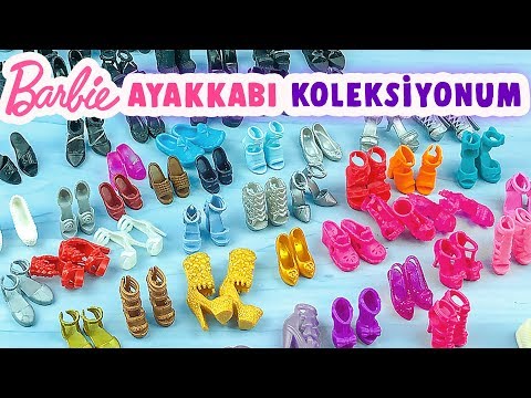Barbie Ayakkabı Koleksiyonum | YENİ Hobi Odası Turu | EvcilikTV
