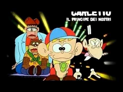 Sigla cartoni animati - Carletto il principe dei mostri ... Che paura mi fa! - Fantashadow