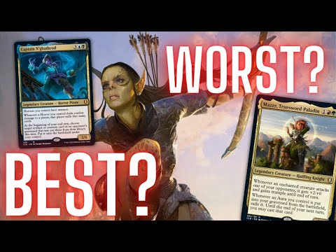 Which Commanders are the Best? Worst? | Commander Legends Battle for Baldur's Gate | MTG EDH 5/20/22