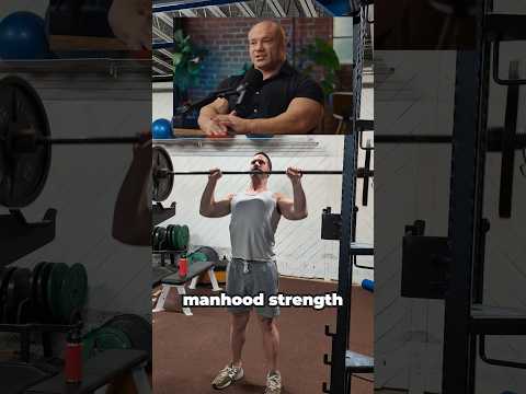 Overhead Press for Manhood Strength #fitnessmotivation