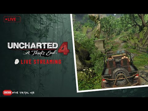 Uncharted 4: Treasure Hunt LIVE! || LIVE GAMEPLAY || New Gameplay || THE VIRTUAL HUB ||No Commentary