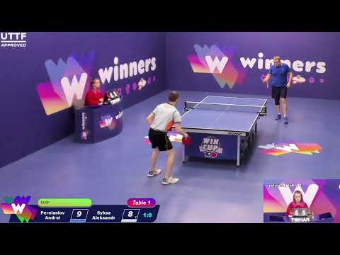 WINners CUP table 1 09.11  Pereiaslov Andrei - Syksa Aleksandr    20:00