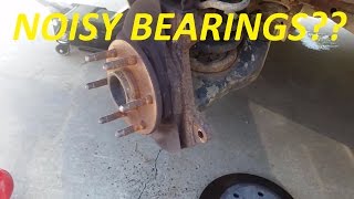 How to Replace Hub Assembly - Chevy Express and GMC Savana