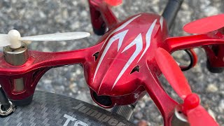 Hubsan H107c 8 YEAR OLD RC Drone TRUE REVIEW Jumper T8SG V2 Carbon