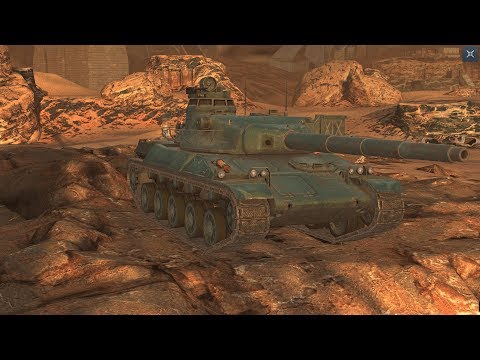 【WoTB】AMX 30 B （Leopard1's skin）game play