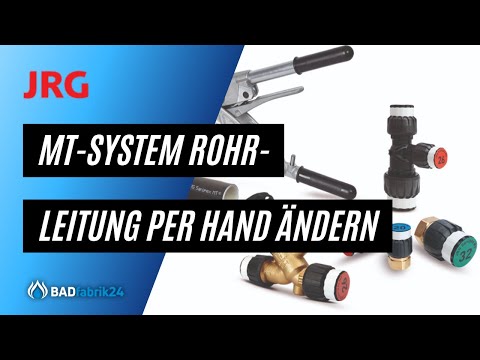 Sanipex MT | Rohrleitungssysteme per Hand verändern