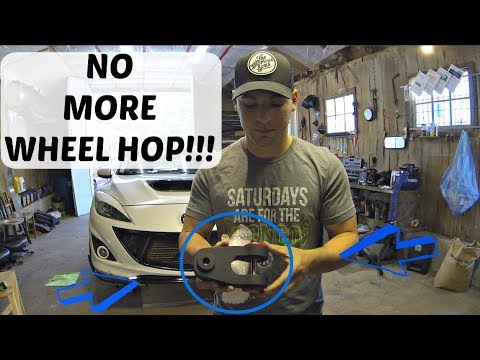 Mazdaspeed 3 Rear Motor Mount Install/Review (Damond Motorsports)