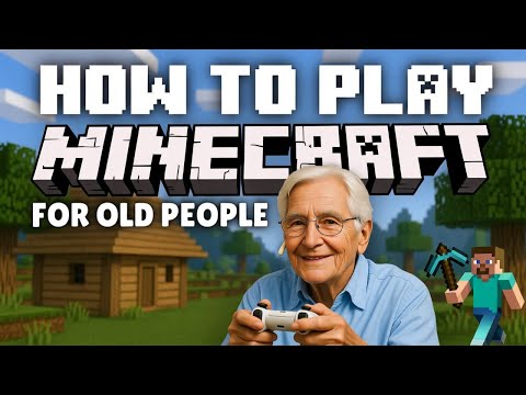 How to play Minecraft - ABSOLUTE BASICS for adults!