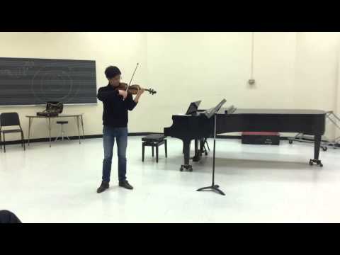 BUCFA Chi Performing Ysaye 4 at Buswell Masterclass