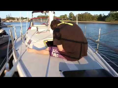 SailingFix: Reinstalling our forward hatch on our Catalina 30 (timelapse)