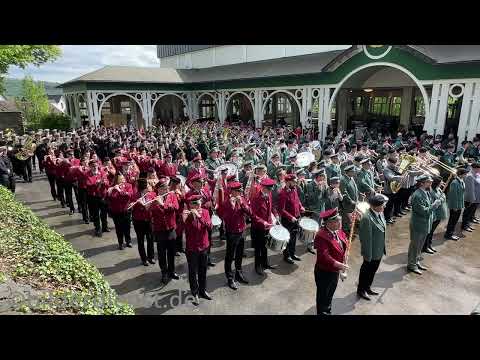 „Preußens Gloria“ auf dem Olper Schützenplatz