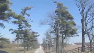 I got lost driving one day.