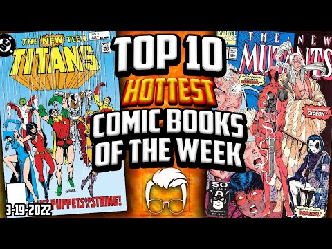 Crazy Comic Book Sales ? Top 10 Trending Comic Books of the Week ? 2nd Apps, Reprints and Keys ?
