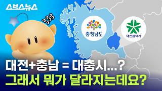 “주민 의견은 안 듣나요?” 논란의 대전·충남 통합 근황 / 스브스뉴스