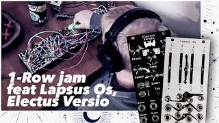 Video thumbnail for Eurorack 3U case jam featuring Lapsus Os, Electus Versio - POB by Patrick POB OBrien