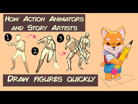 Figure Drawing Exercises for Action Animators and Story Artists
