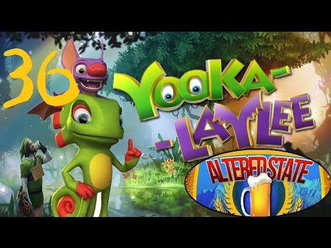 Lets Play Yooka-Laylee Part 36 - Velocity Terminal and Spacecog Station