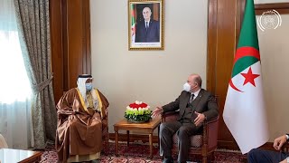 Le Premier Ministre reçoit le Ministre Qatari de la Justice