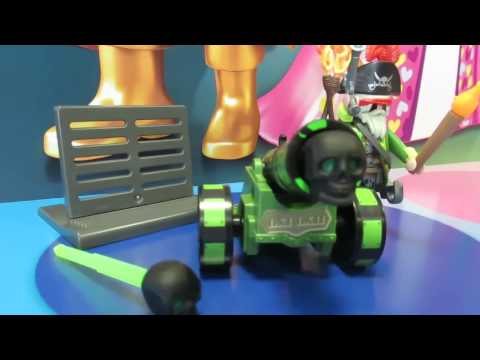 PLAYMOBIL Grüne App-Kanone mit Piratenkapitän 6162 - by www.besserePreise.com
