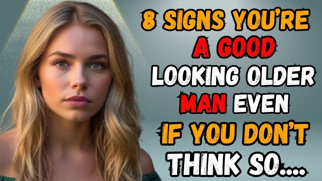8 Signs You’re A Good Looking OLDER MAN Even If You Don’t Think So Age Gap Relationships | Stoicism
