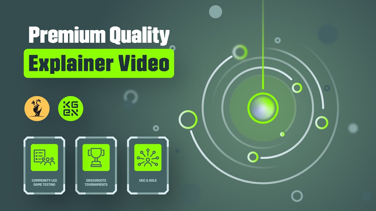 INSANE Motion Graphics Explainer Video / 2D Animation for Gaming Technology