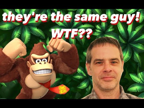 Grant Kirkhope listens to old Donkey Kong 64 sound effects