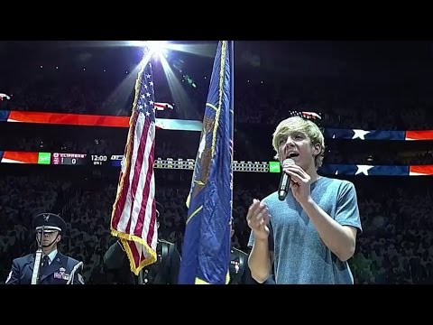 2017 NBA Playoffs - National Anthem