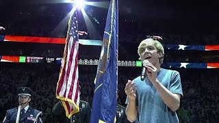 2017 NBA Playoffs - National Anthem